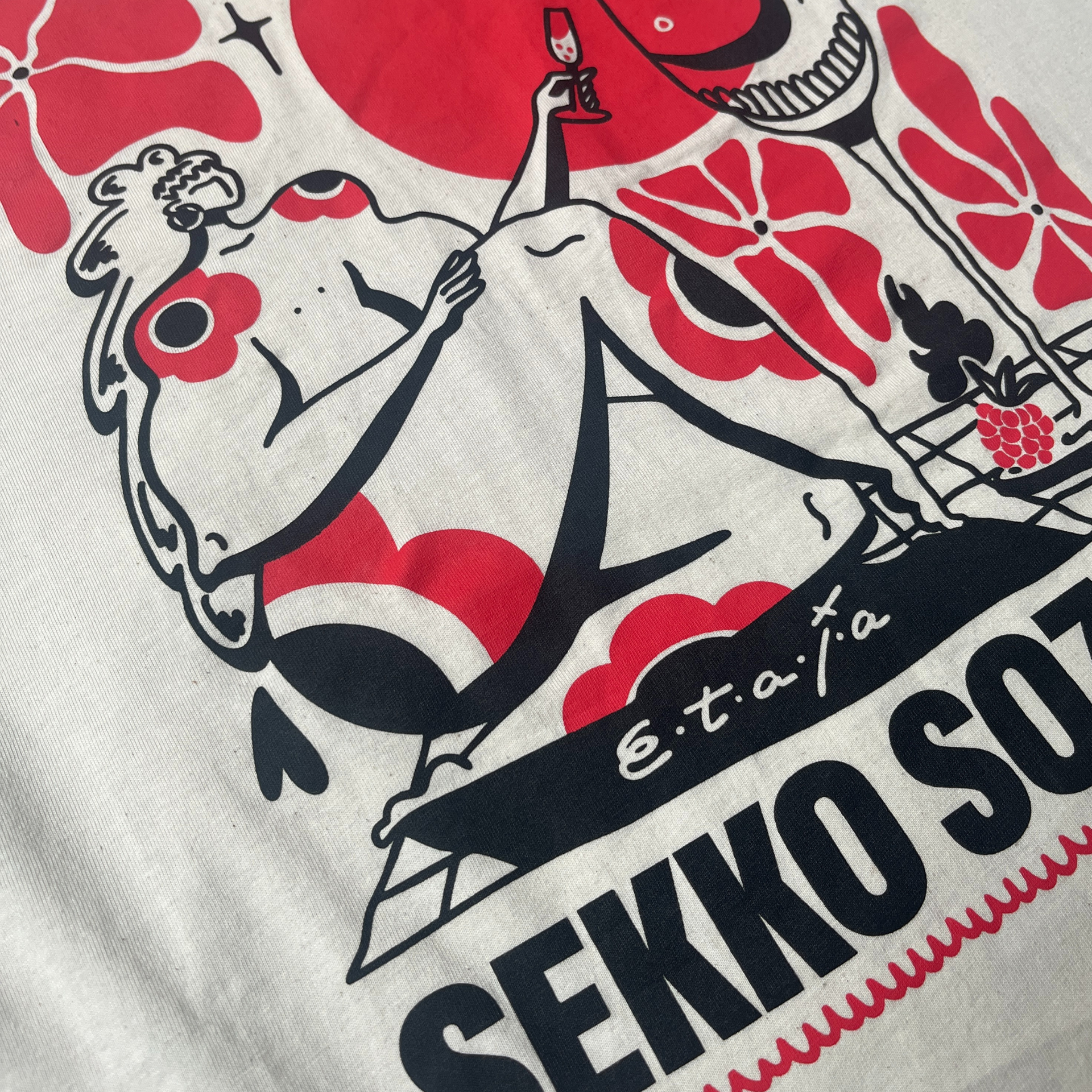 ETAJA x SEKKO SOZIALE T-Shirt - Bio Unisex T-Shirt "Anstoßen statt Ausgrenzen"