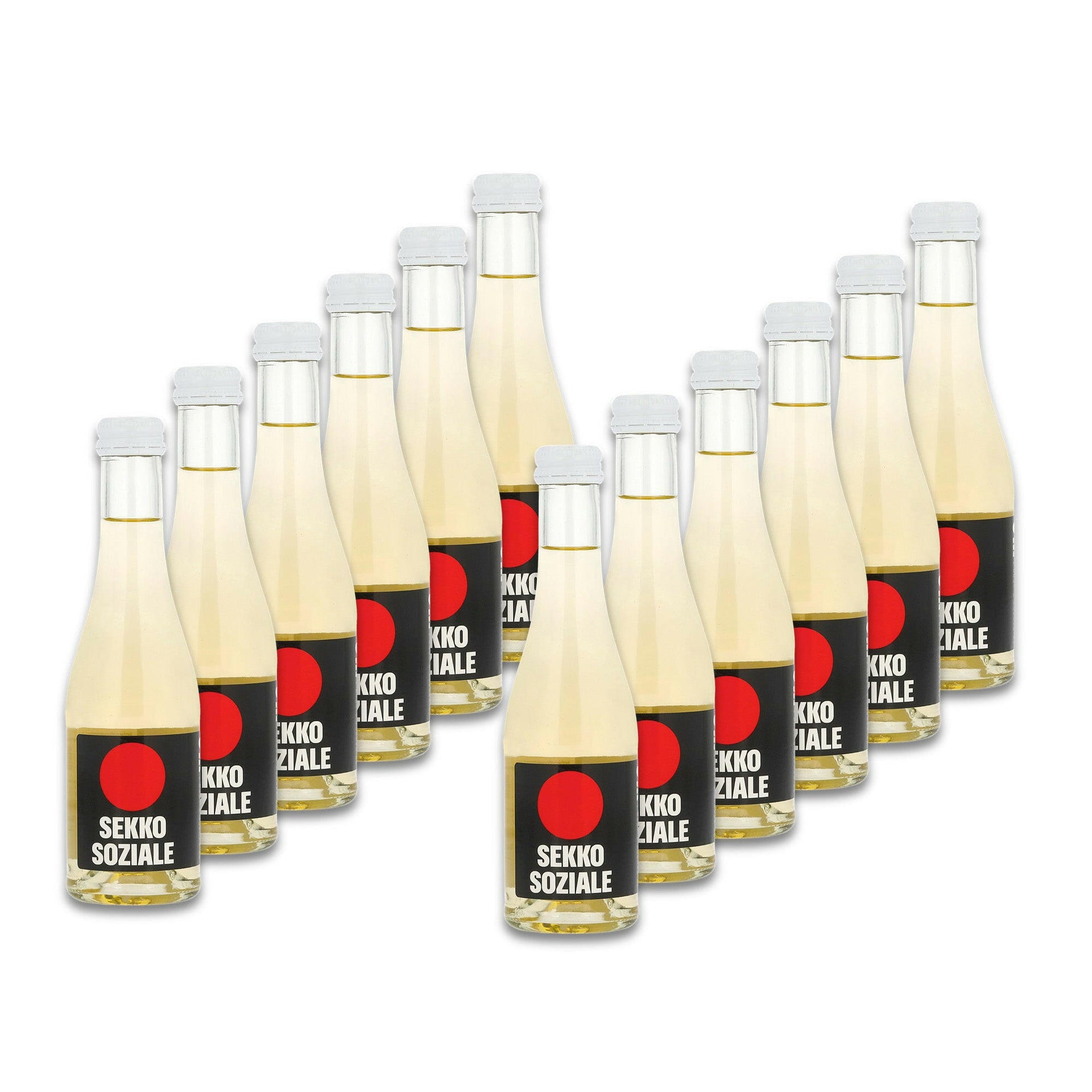 Piccolo SEKKO SOZIALE Weiß 0,2l - 12er Pack.