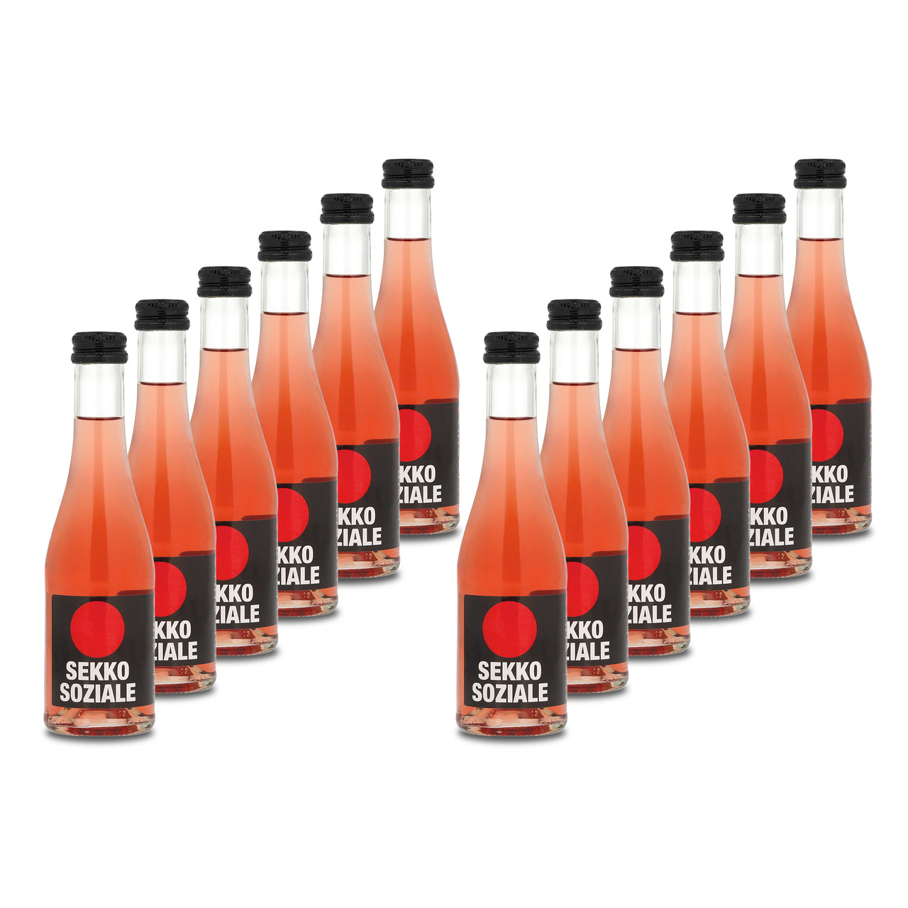 Piccolo SEKKO SOZIALE Rosé 0,2l - 12er Pack