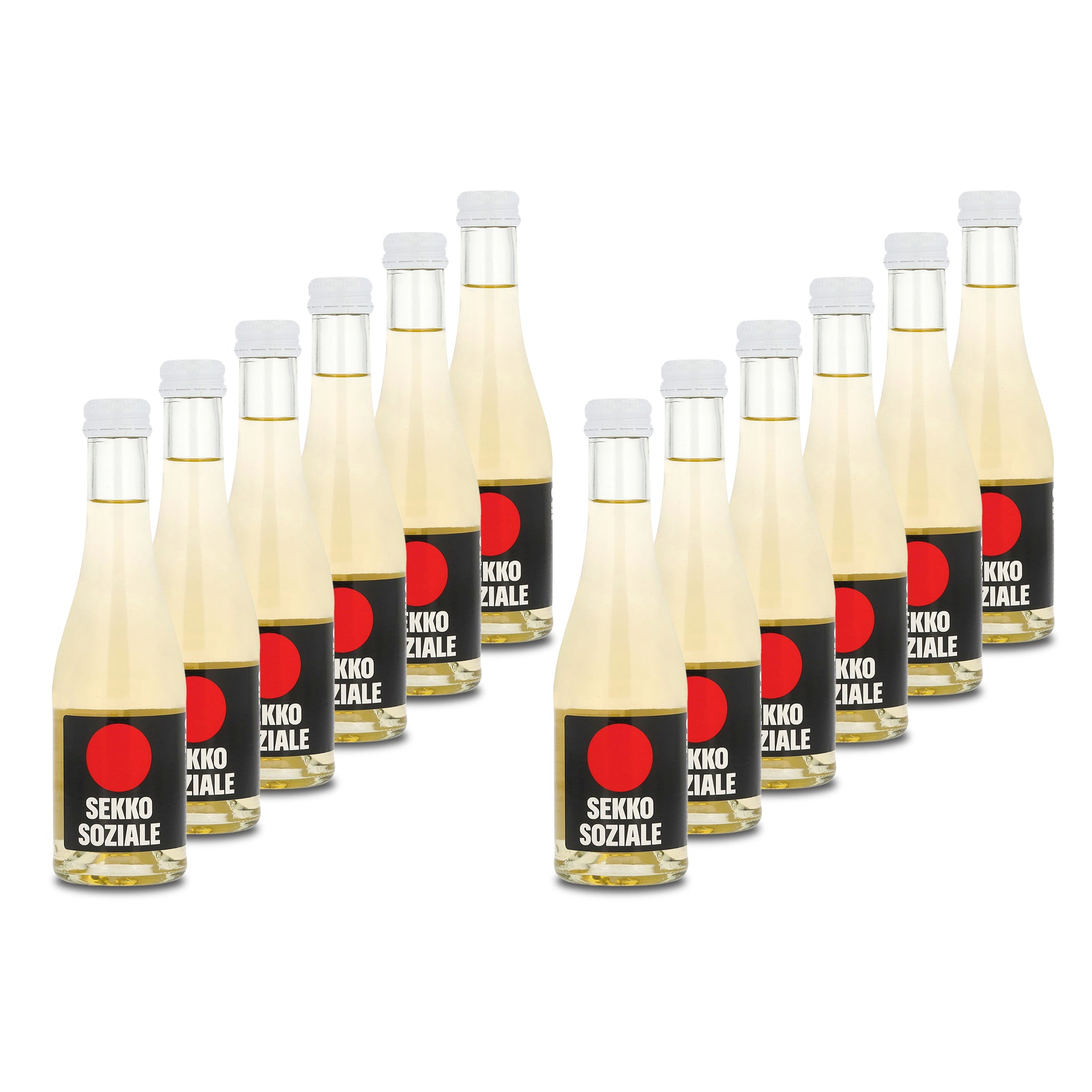 Piccolo SEKKO SOZIALE Weiß 0,2l - 12er Pack