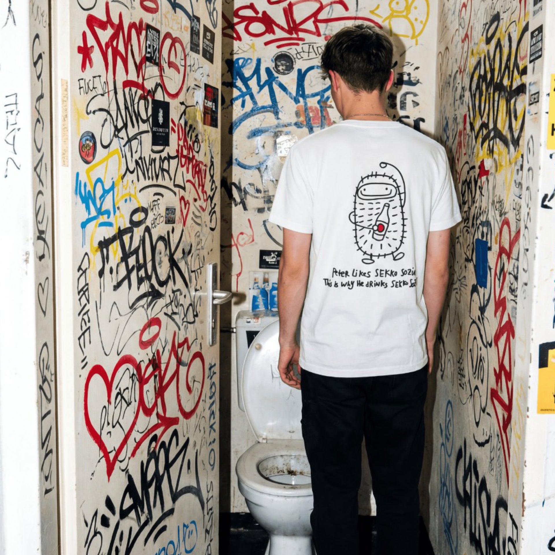 PETER x SEKKO SOZIALE T-Shirt - Bio Unisex T-Shirt "Peter has tried many things"