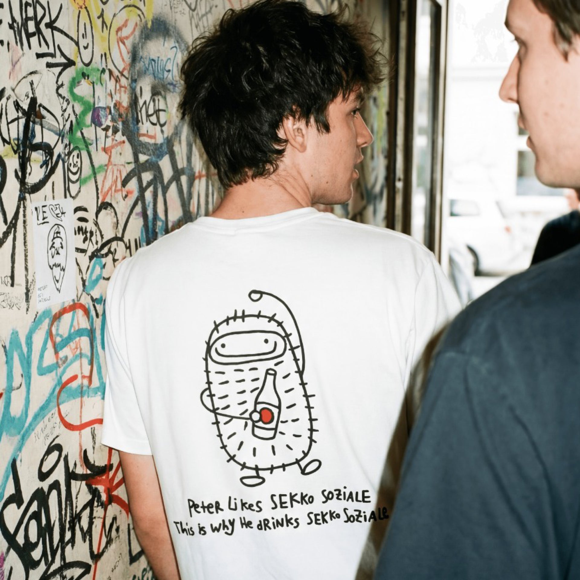 PETER x SEKKO SOZIALE T-Shirt - Bio Unisex T-Shirt "Peter has tried many things"