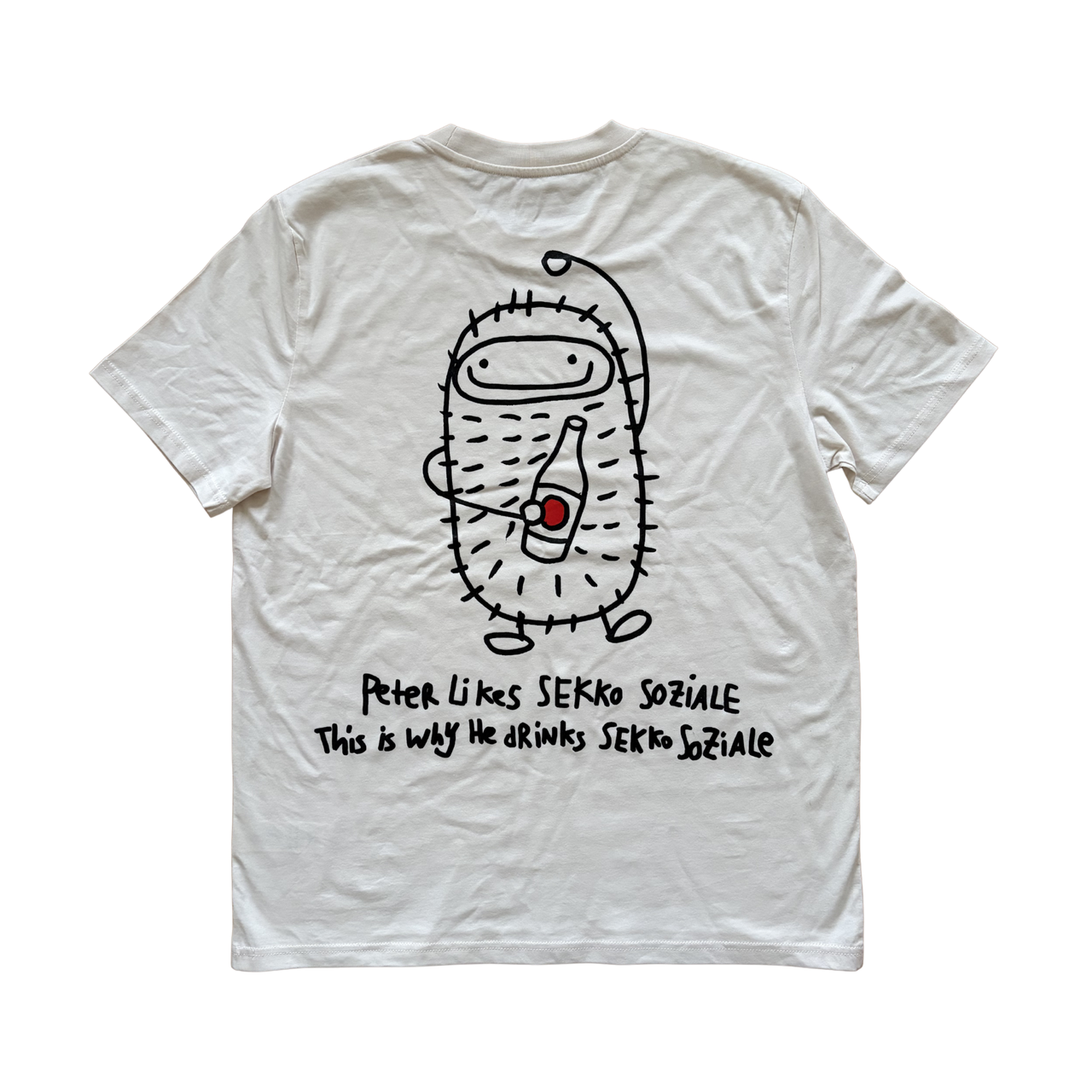 PETER x SEKKO SOZIALE T-Shirt - Bio Unisex T-Shirt "Peter has tried many things"