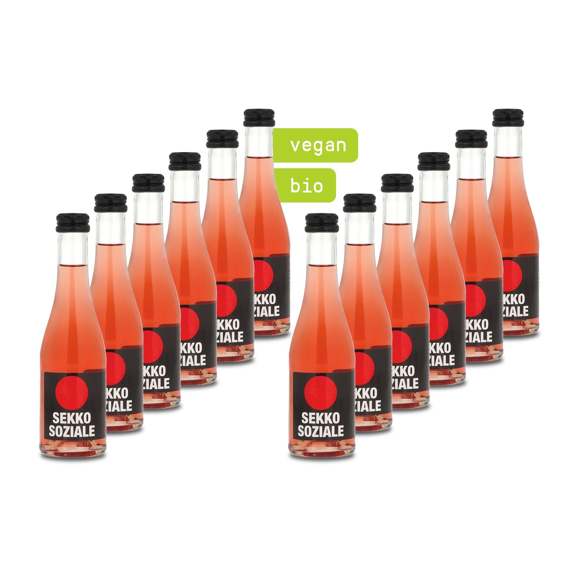 Piccolo SEKKO SOZIALE Rosé 0,2l - 12er Pack