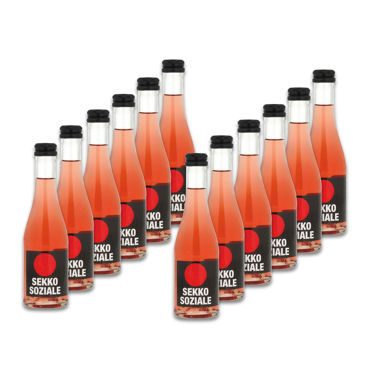 Piccolo SEKKO SOZIALE Rosé 0,2l - 12er Pack.